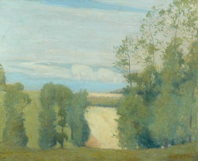 Landschap, 1894 door Charles Edward Conder